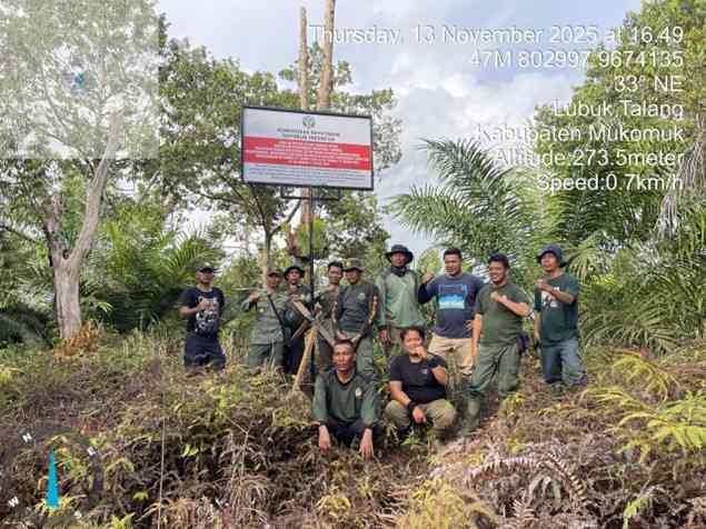 Gakkum Kehutanan OPERASI MERAH PUTIH LANSKAP SEBLAT: KEMENTERIAN KEHUTANAN KEMBALI KUASAI AREAL PERAMBAHAN DAN AMANKAN ALAT BERAT PERUSAK HUTAN