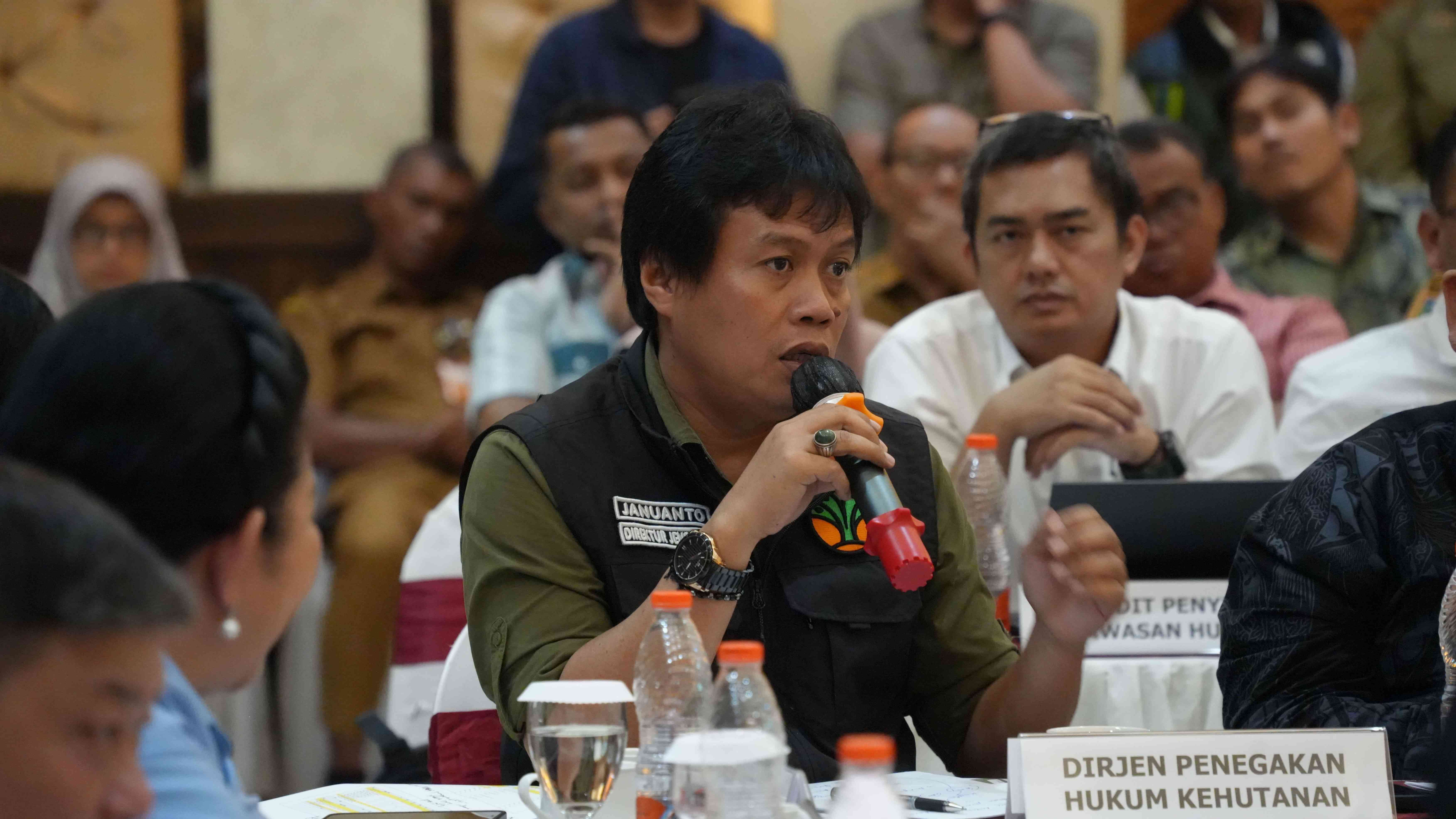 Gakkum Kehutanan POTENTIAL LOSS CAPAI RP 1 TRILIUN, GAKKUMHUT TETAPKAN AKTOR UTAMA TAMBANG ILEGAL TAHURA BUKIT SOEHARTO