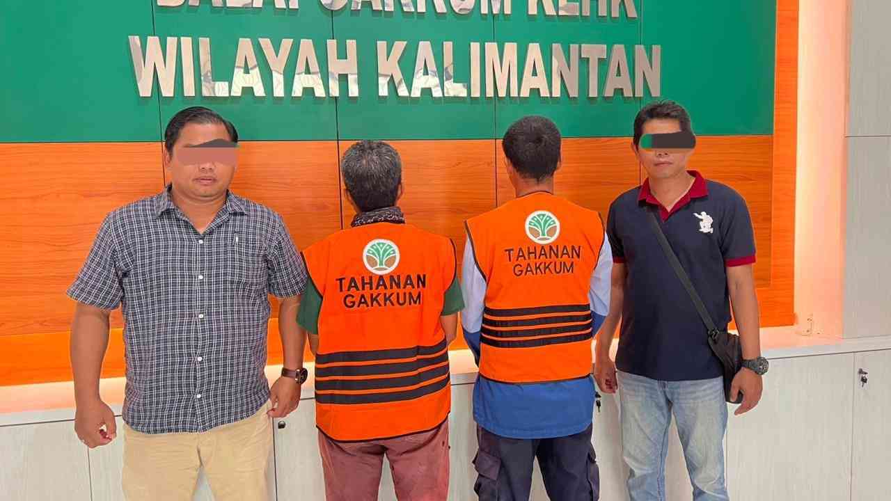 Gakkum Kehutanan GAKKUM KEHUTANAN TINDAK TEGAS PERAMBAH HUTAN LINDUNG SUNGAI WAIN KALTIM