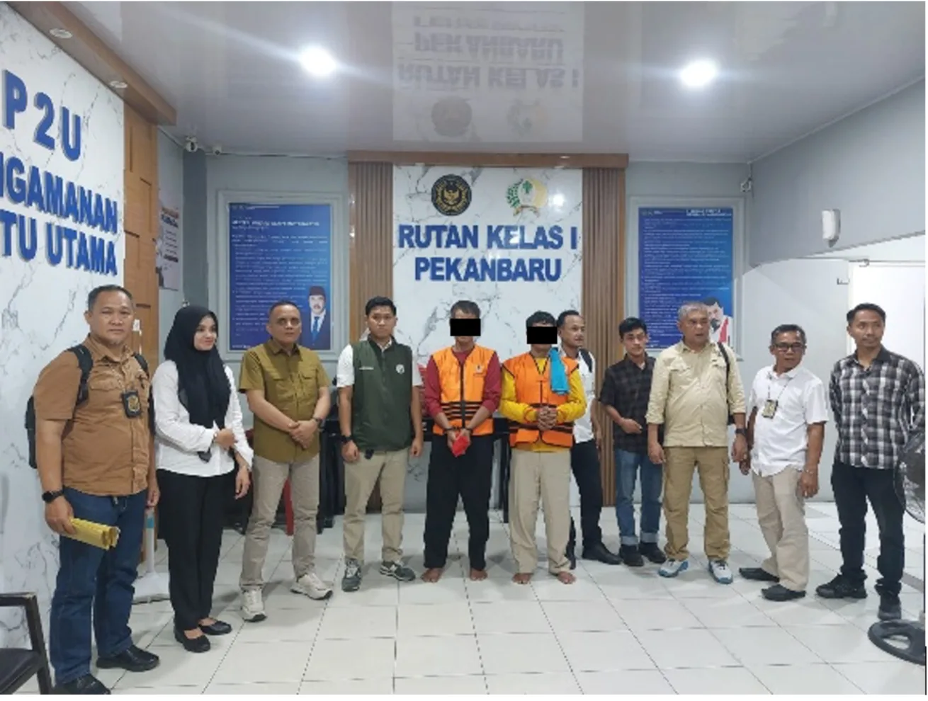 Gakkum Kehutanan Tetapkan Dua Tersangka Pembalakan Liar Di Taman Nasional Bukit Tiga Puluh
